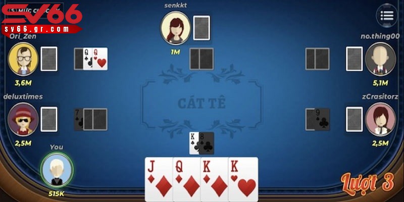 Cách chơi bài Catte online