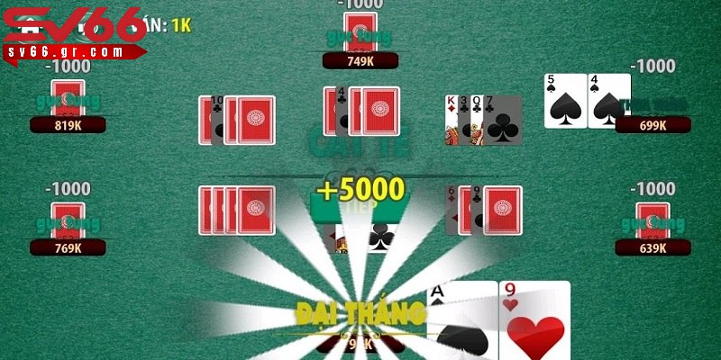 Cách tính thắng thua trong game Cát tê online